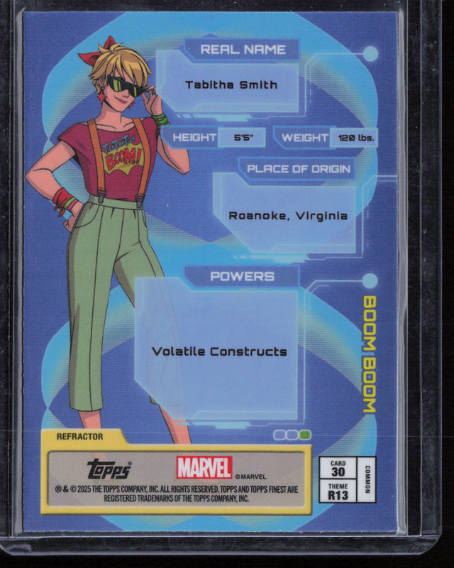 30 Boom Boom Base Bronze Refractor