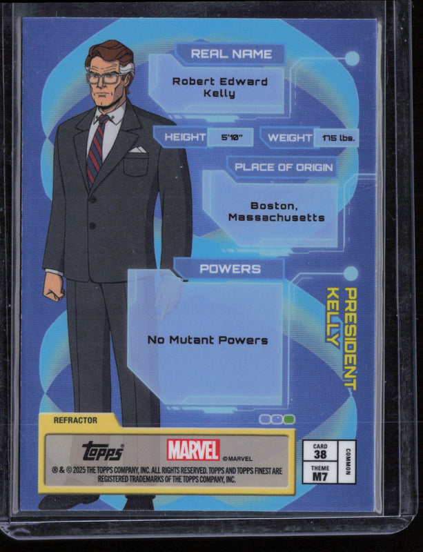 38 President Kelly Base Bronze Refractor