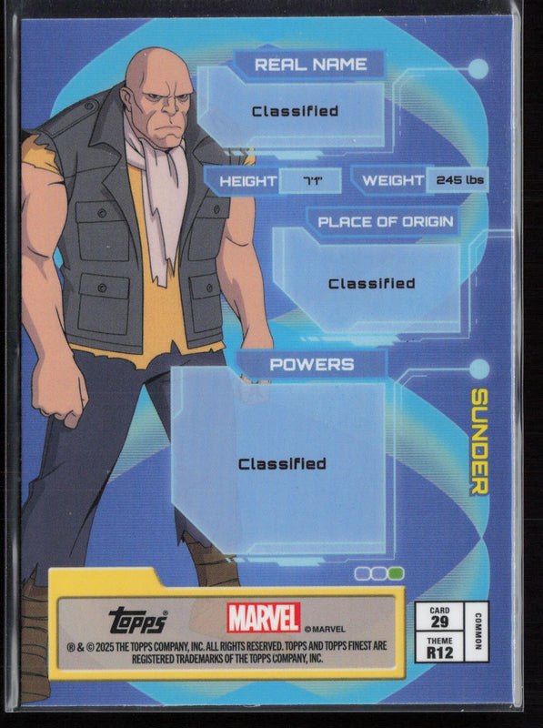 29 Sunder Base Bronze