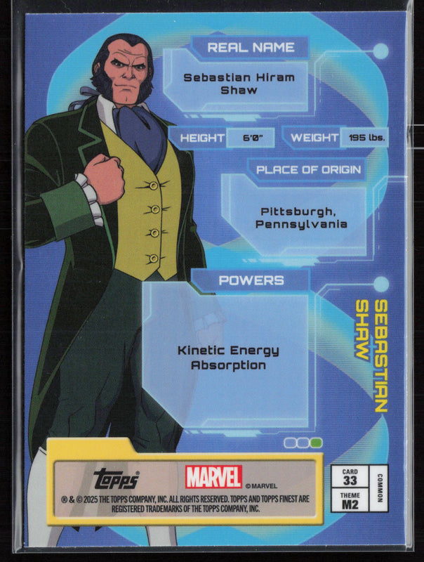 33 Sebastian Shaw Base Bronze