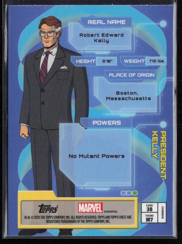 38 President Kelly Base Bronze