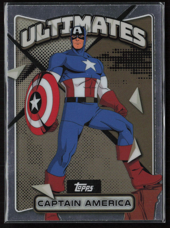 55 Captain America Base Silver