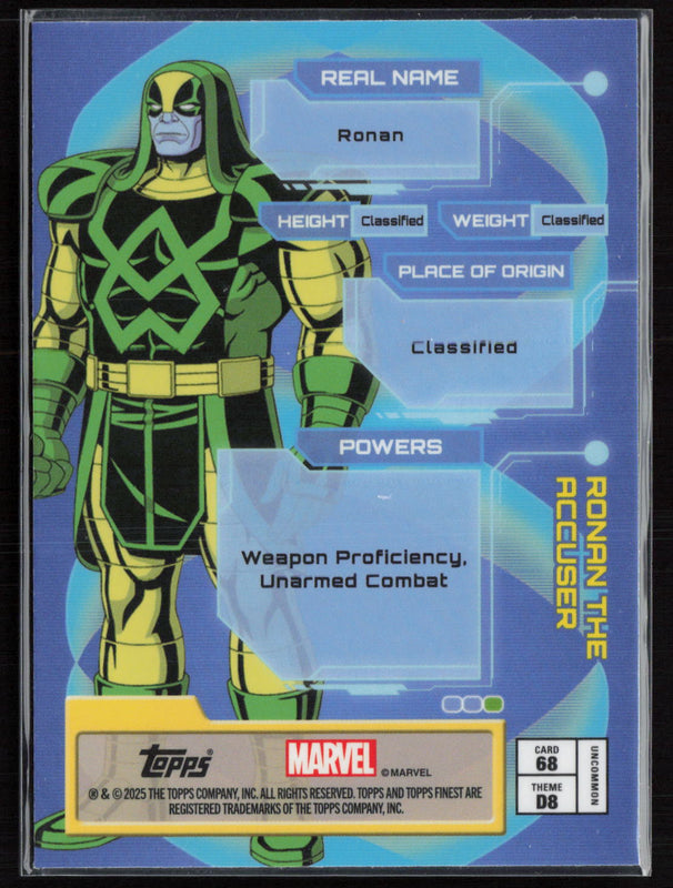 68 Ronan The Accuser Base Silver
