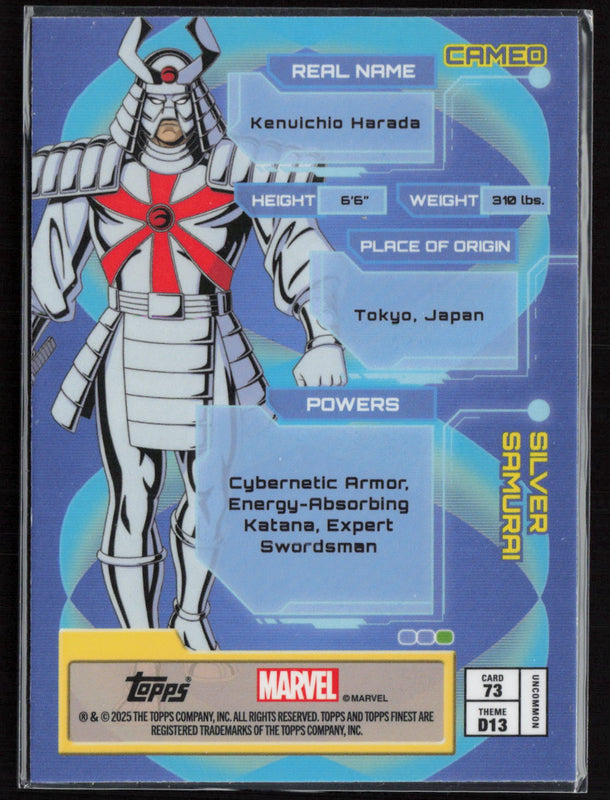 73 Silver Samurai Base Silver