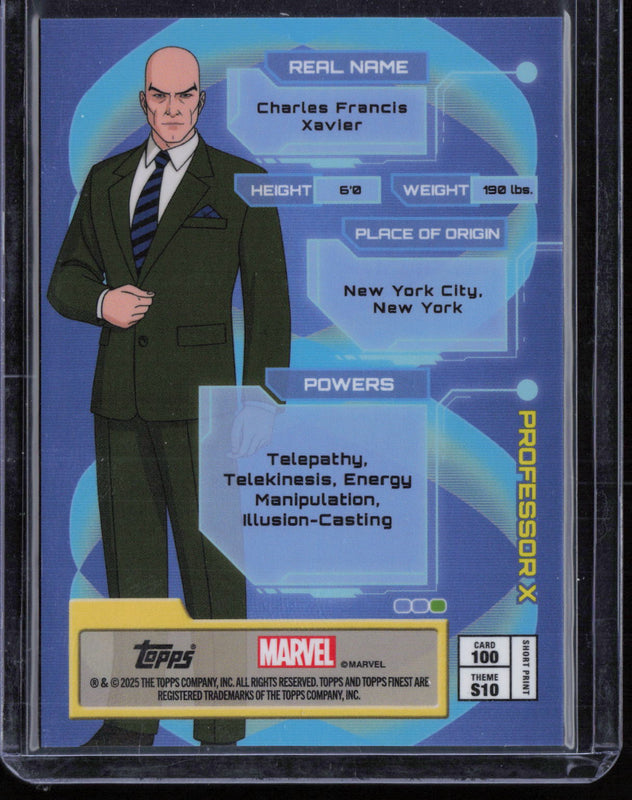 100 Professor X Base Uncanny