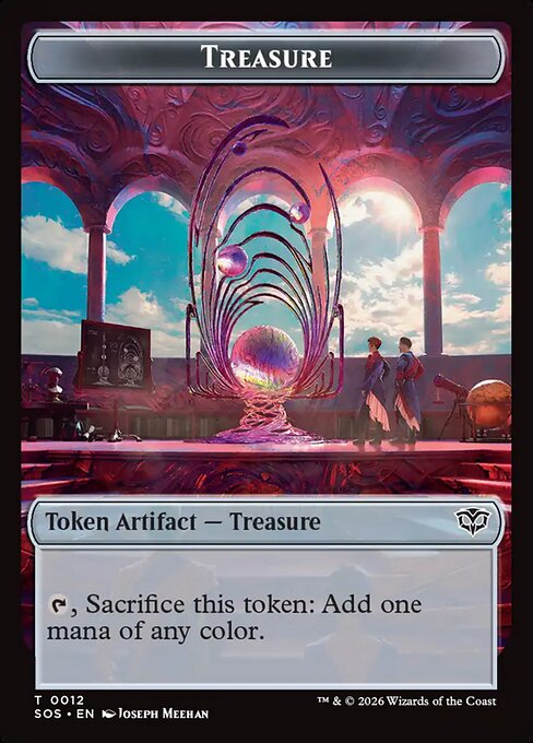 Phyrexian Germ // Treasure Double-Sided Token