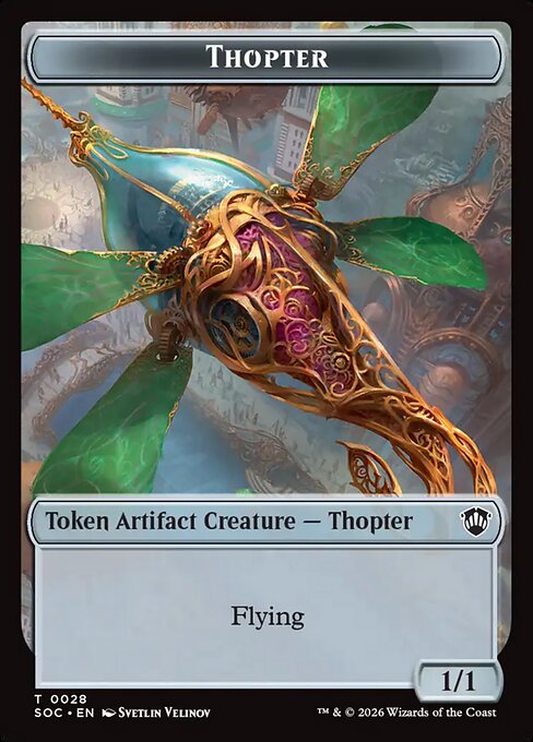 Thopter // Fractal (0004) Double-Sided Token