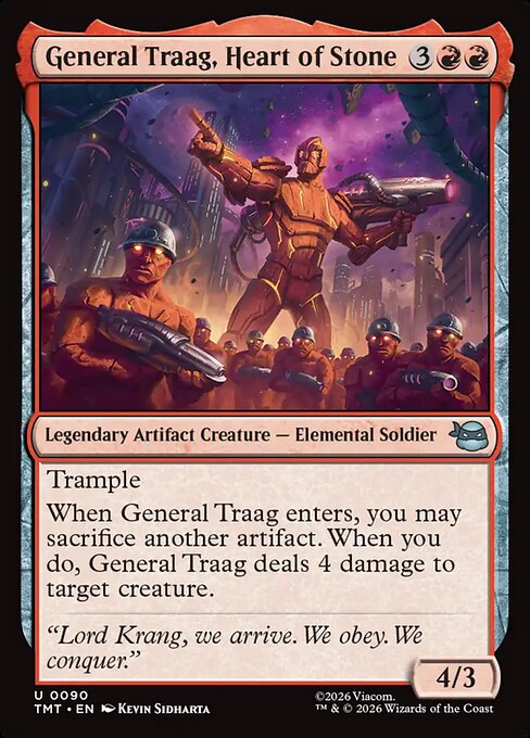 General Traag, Heart of Stone (Foil)
