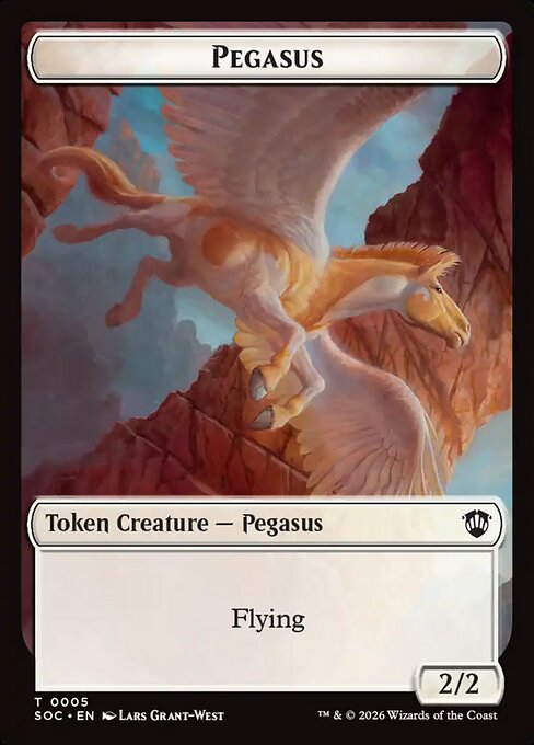 Pegasus // Inkling (0022) Double-Sided Token