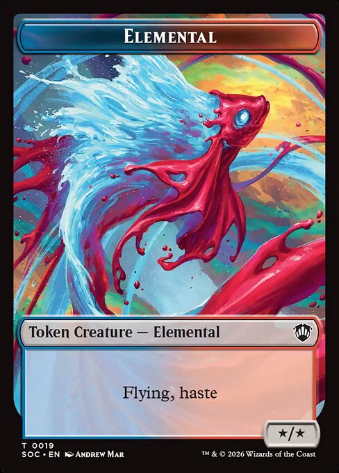 Elemental (0019) // Copy Double-Sided Token