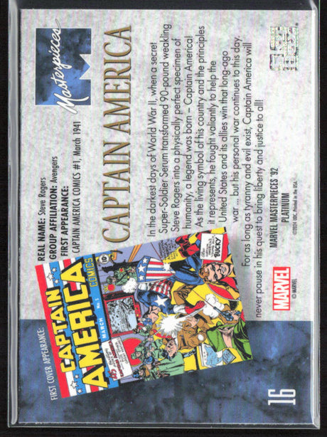 16 Captain America Base