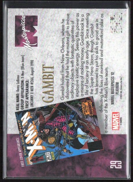 29 Gambit Base