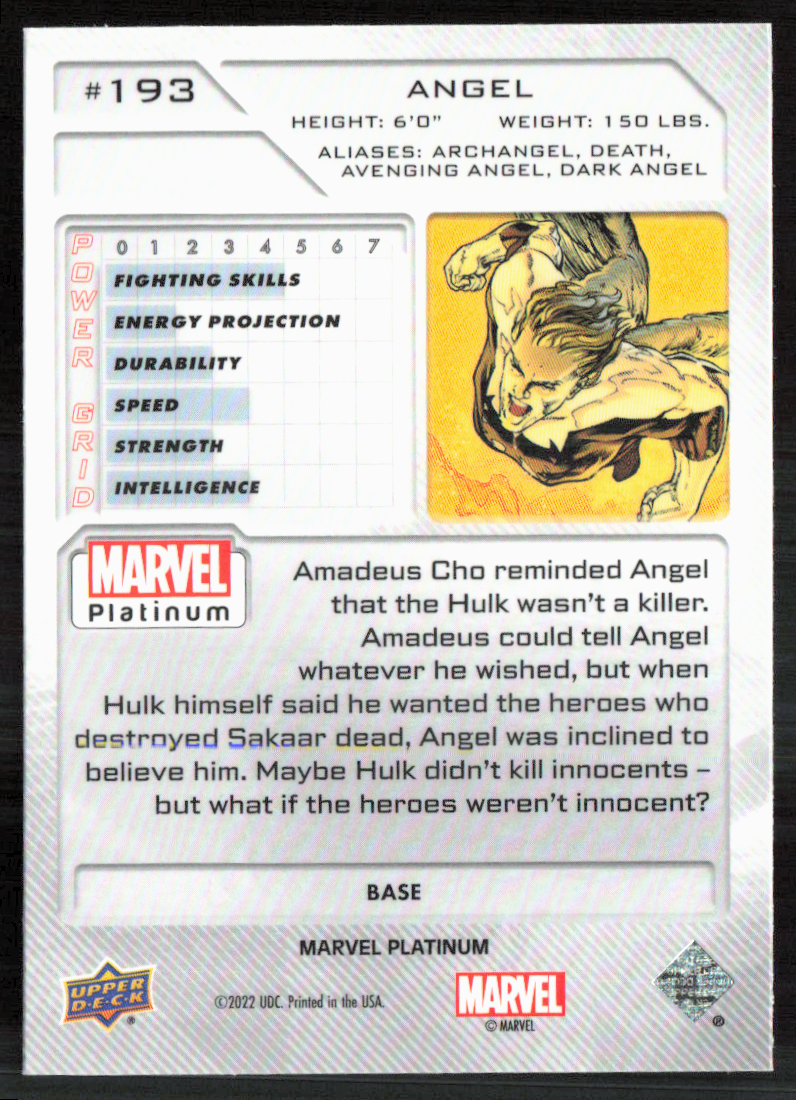 193 Angel Base - High Series