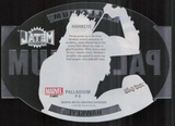 2024 SkyBox Metal Universe Marvel Avengers #P-8 Hawkeye Palladium Emerald 16/50