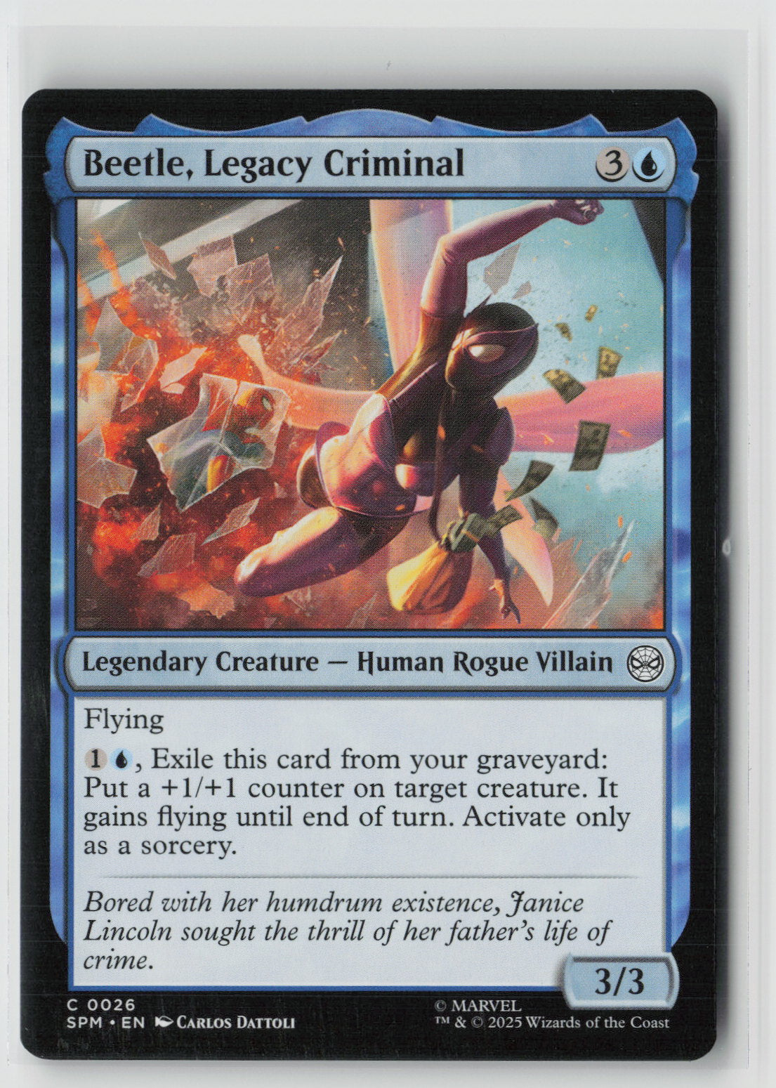 Beetle, Legacy Criminal