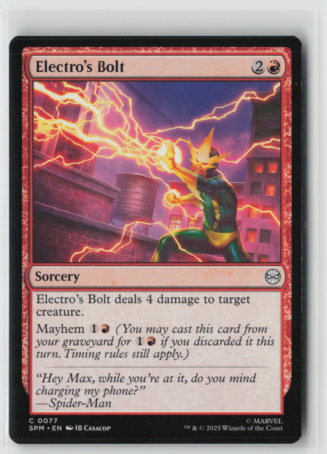 Electro's Bolt