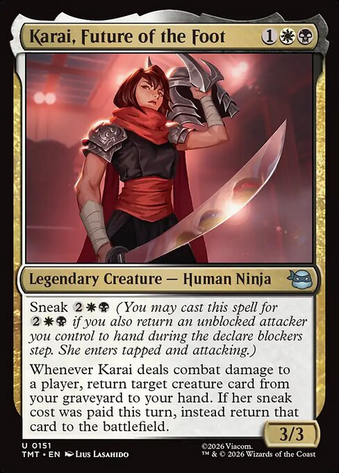 Karai, Future of the Foot (Foil)