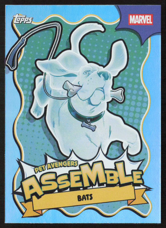 2026 Topps Neon Marvel - PAA-5 Bats Pet Avengers Assemble
