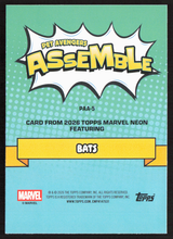 2026 Topps Neon Marvel - PAA-5 Bats Pet Avengers Assemble