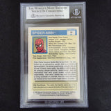 1990 Marvel Universe Impel - 29 Spider-Man BGS 9 Mint
