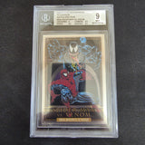 2024 Masterpieces 92 Platinum Battle Spectrum BS4 Spider-Man vs Venom BGS 9 MINT