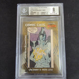 2024 Fleer Ultra Wolverine Comic Cut CC-XM213 5/50 BGS 8 NM-MT