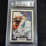 1991 Marvel Comic Images Incredible Hulk #3 Wolverine BGS 9 MINT