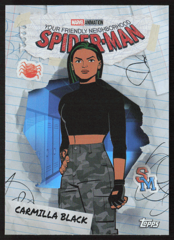 2026 Topps Neon Marvel - FNS-6 Carmilla Black Friendly Neighborhood Spider-Man
