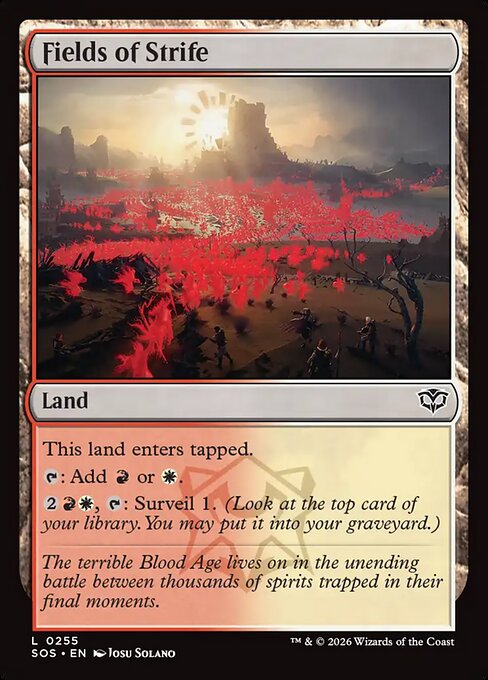 Fields of Strife (Foil)