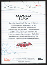 2026 Topps Neon Marvel - FNS-6 Carmilla Black Friendly Neighborhood Spider-Man
