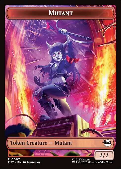 Mutant // Mutagen Double-Sided Token (Foil)
