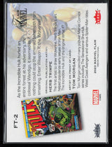 2023 Flair Marvel #FT-2 Wolverine Flairium Level 1