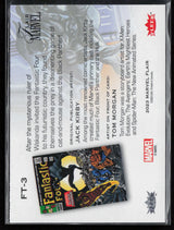 2023 Flair Marvel #FT-3 Black Panther Flairium Level 1