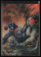 2023 Flair Marvel #FT-13 Winter Soldier Flairium Level 2