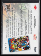 2023 Flair Marvel #FT-17 Beyonder Flairium Level 2