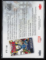 2023 Flair Marvel #FT-18 Thor Flairium Level 2