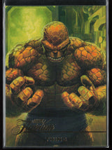 2023 Flair Marvel #FT-24 Thing Flairium Level 3