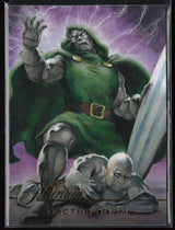 2023 Flair Marvel #FT-34 Doctor Doom Flairium Level 4