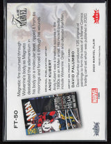 2023 Flair Marvel #FT-50 Wolverine Flairium Level 6