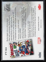 2023 Flair Marvel #FT-53 Bucky Barnes Flairium Level 6