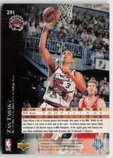 1995-96 Upper Deck #291 Zan Tabak