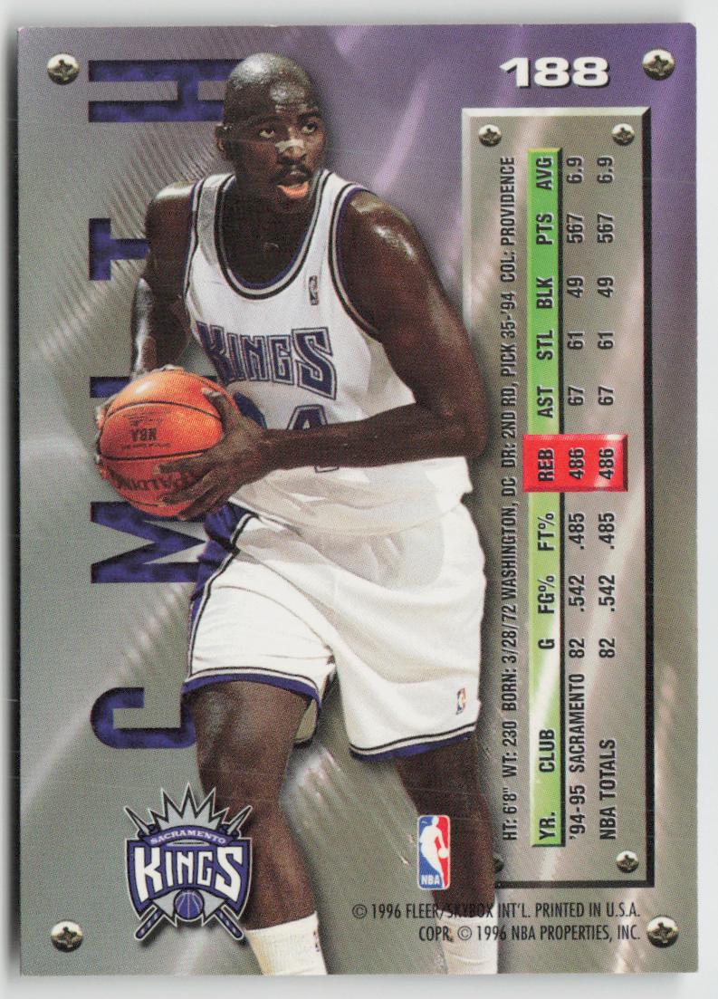 1995-96 Metal #188 Michael Smith