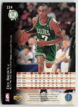 1995-96 Upper Deck #224 Dee Brown Electric Court