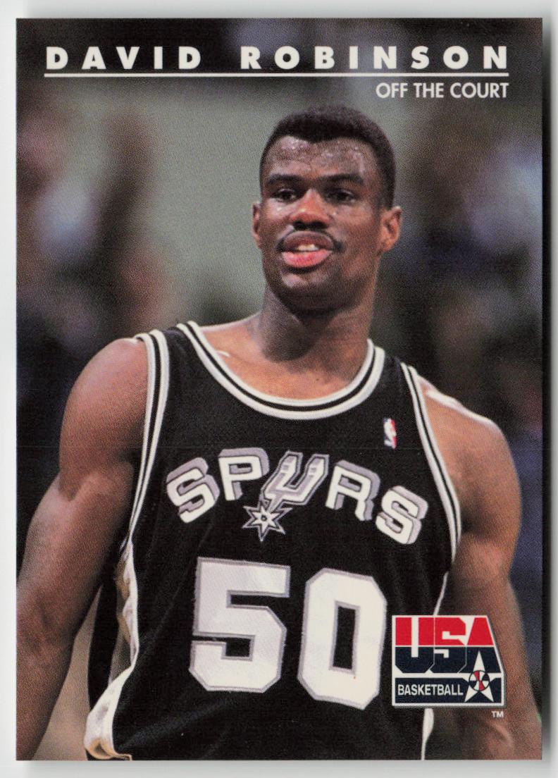1992 SkyBox USA #77 David Robinson