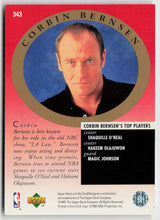 1995-96 Upper Deck #343 Hakeem Olajuwon / Corbin Bernsen MA