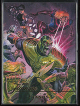 2023 Flair Marvel #FT-30 Thanos Flairium Level 3