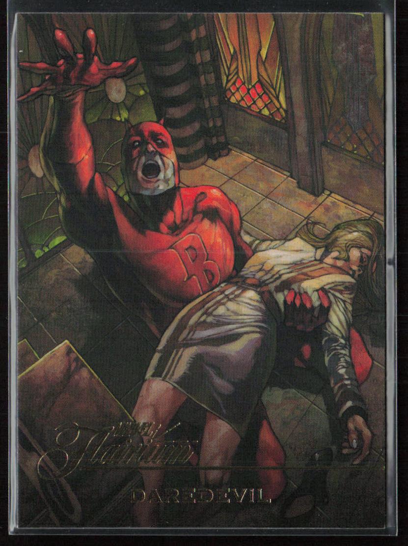 2023 Flair Marvel #FT-56 Daredevil Flairium Level 6