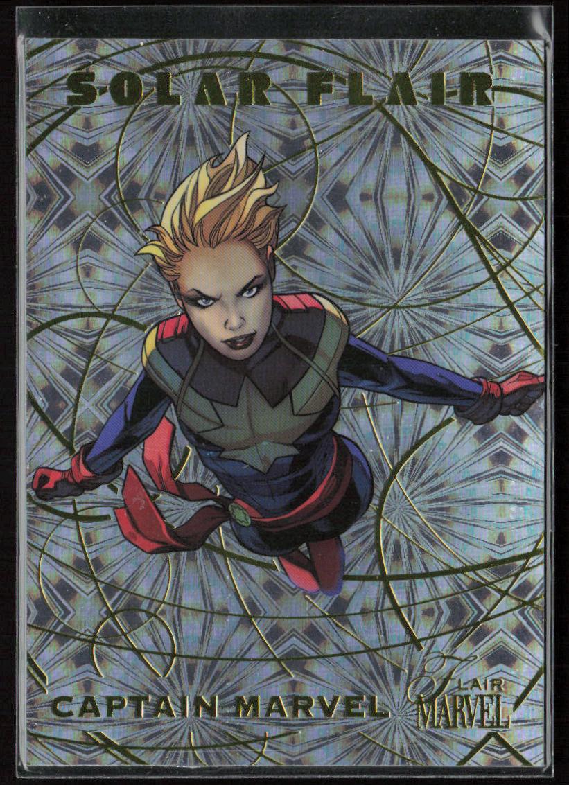 2023 Flair Marvel #SF2 Captain Marvel Solar Flair