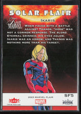 2023 Flair Marvel #SF5 Ikaris Solar Flair