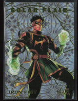 2023 Flair Marvel #SF7 Iron Fist Solar Flair